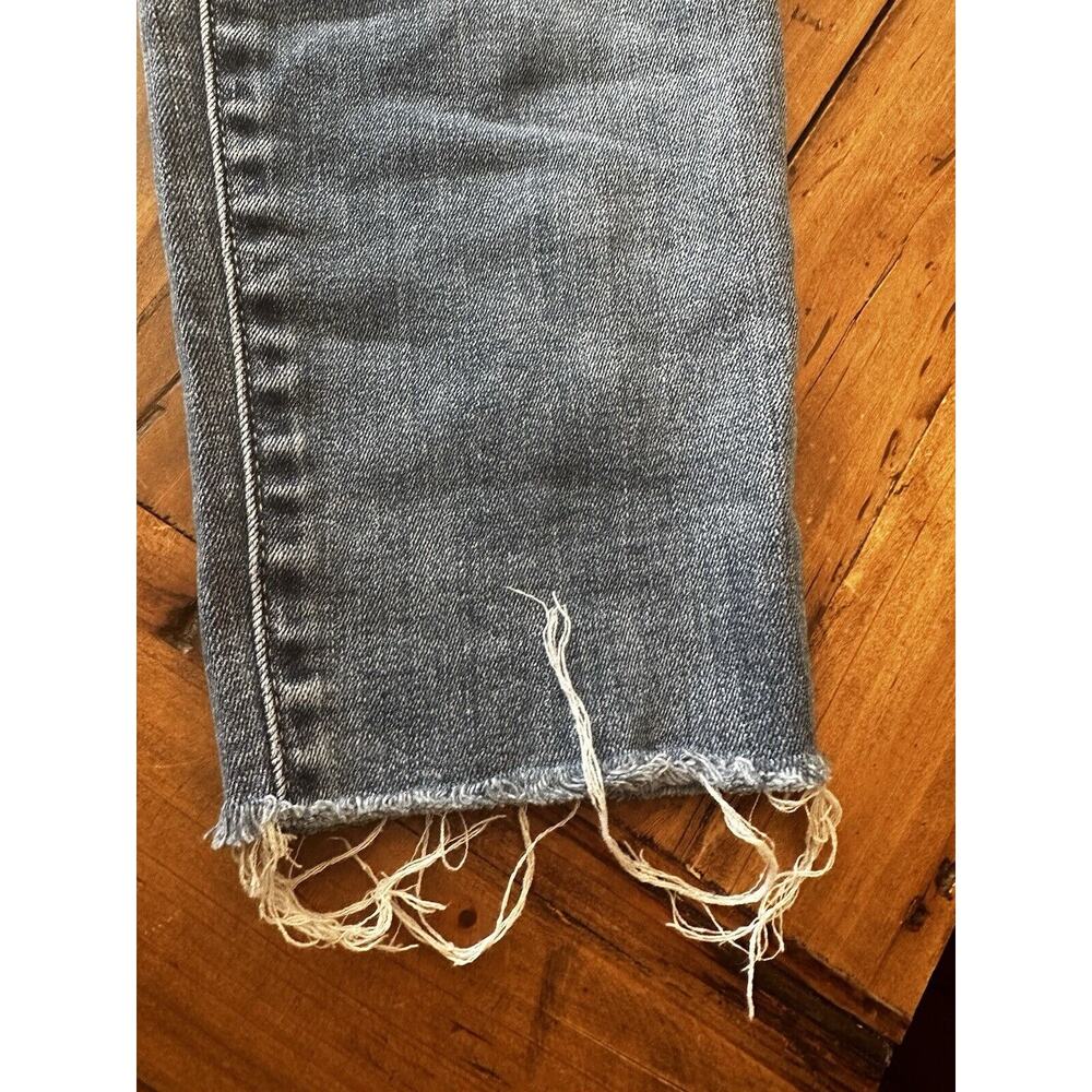 Gap 1969 Vintage True Skinny Mid Rise Raw Hem Women’s Size 27 Jeans Pants - Picture 2 of 16